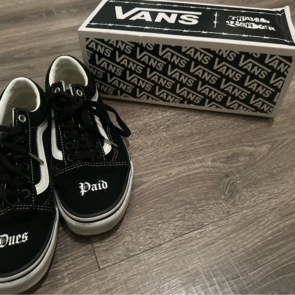Vans Special Edition Limited Release Travis Barker Dues Paid Sneaker